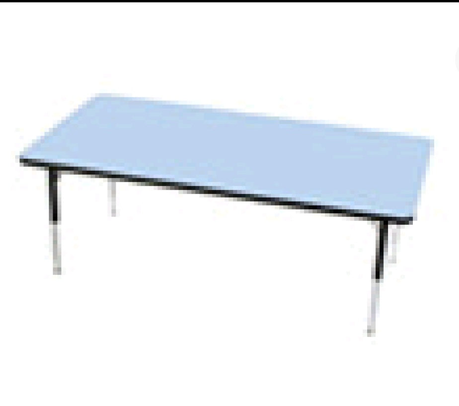 Tuf-Top Rectangular height adjustable table