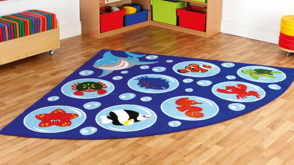 Under the sea corner placement carpet - Toy Giant 