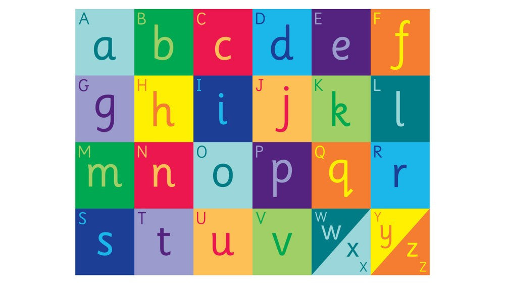 Rainbow Alphabet carpet - Toy Giant 