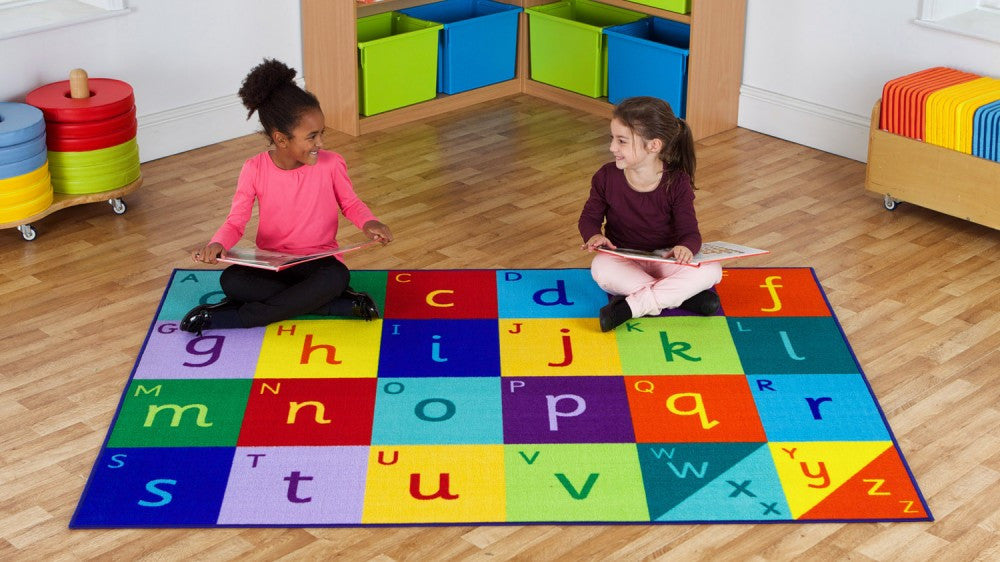 Rainbow Alphabet carpet - Toy Giant 