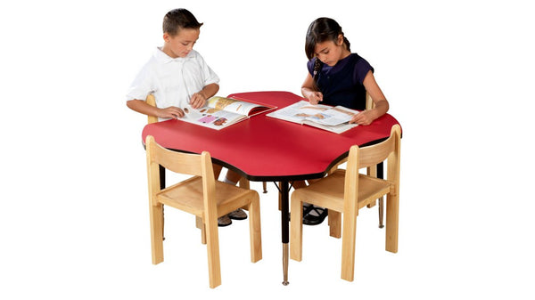 Tuf-Top Clover height adjustable table - Toy Giant 