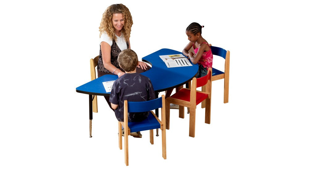 Tuf-top height adjustable ARC table BLUE - Toy Giant 